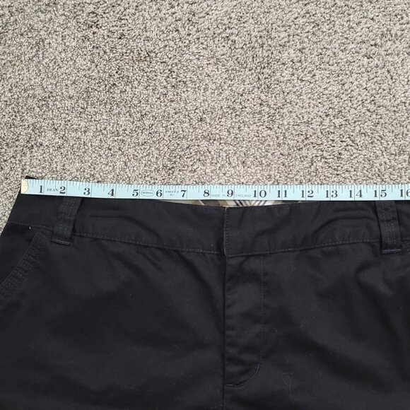 Ladies St. John's Bay Black Cargo Shorts 16 - Picture 4 of 10